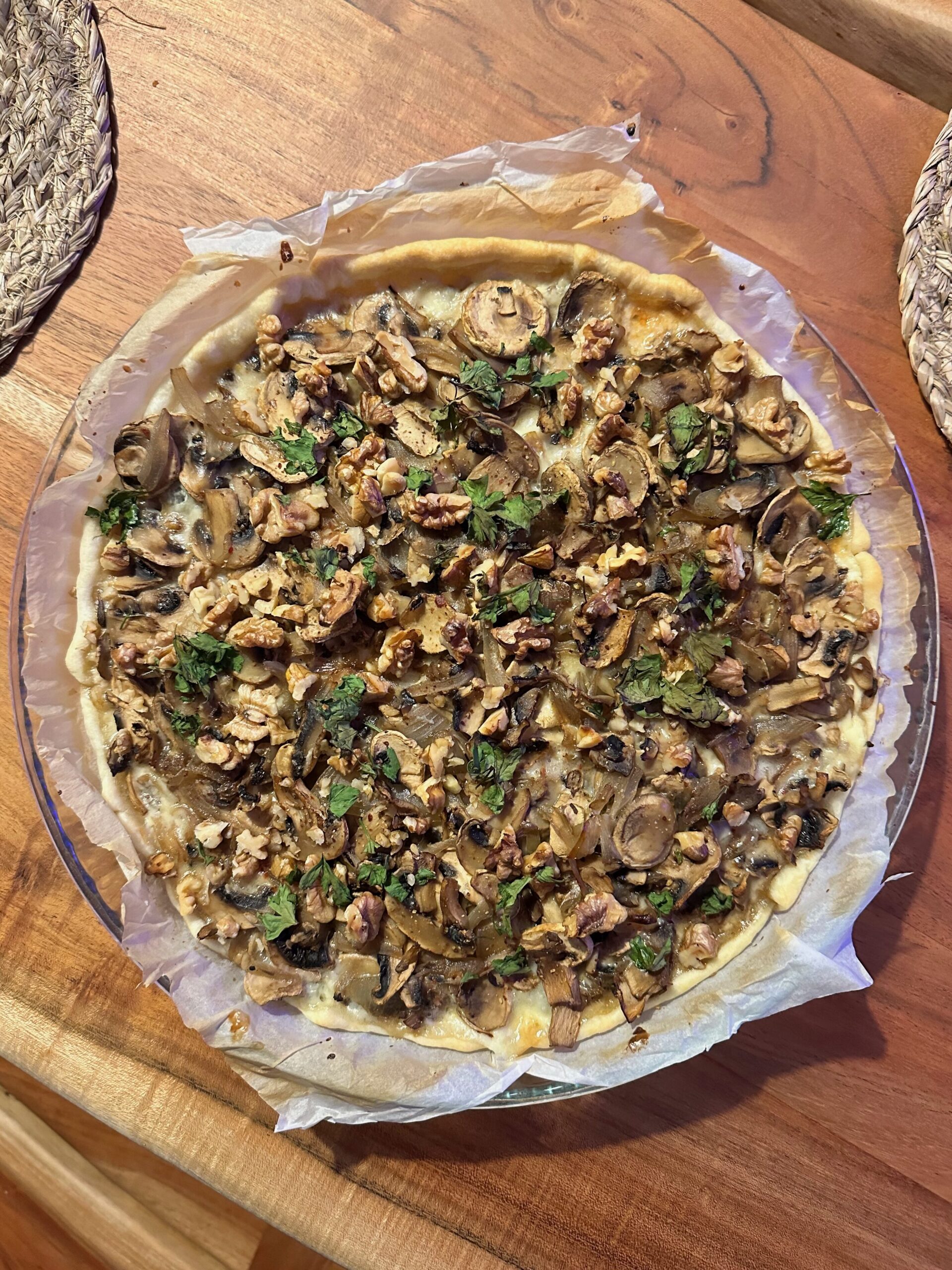idée de recette
tarte champignon gorgonzola