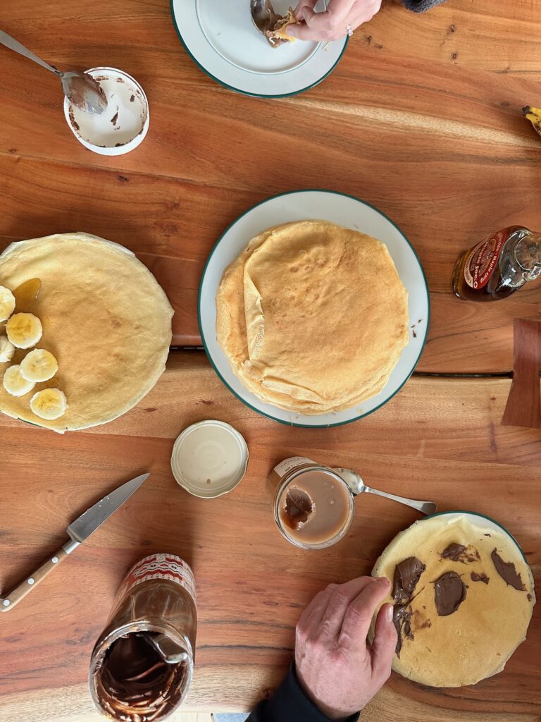 idée de recette
crêpes